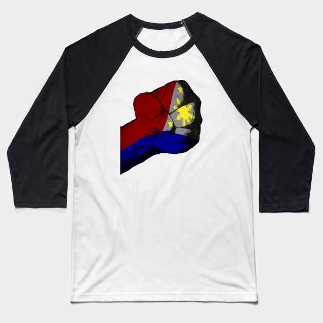 Filipino Pride: suntok Baseball T-Shirt by huwagpobjj